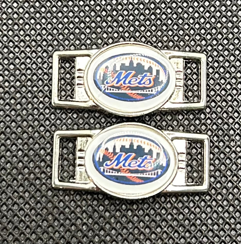 New York Mets Inspired Paracord/Shoelace Charms (Set of 2)