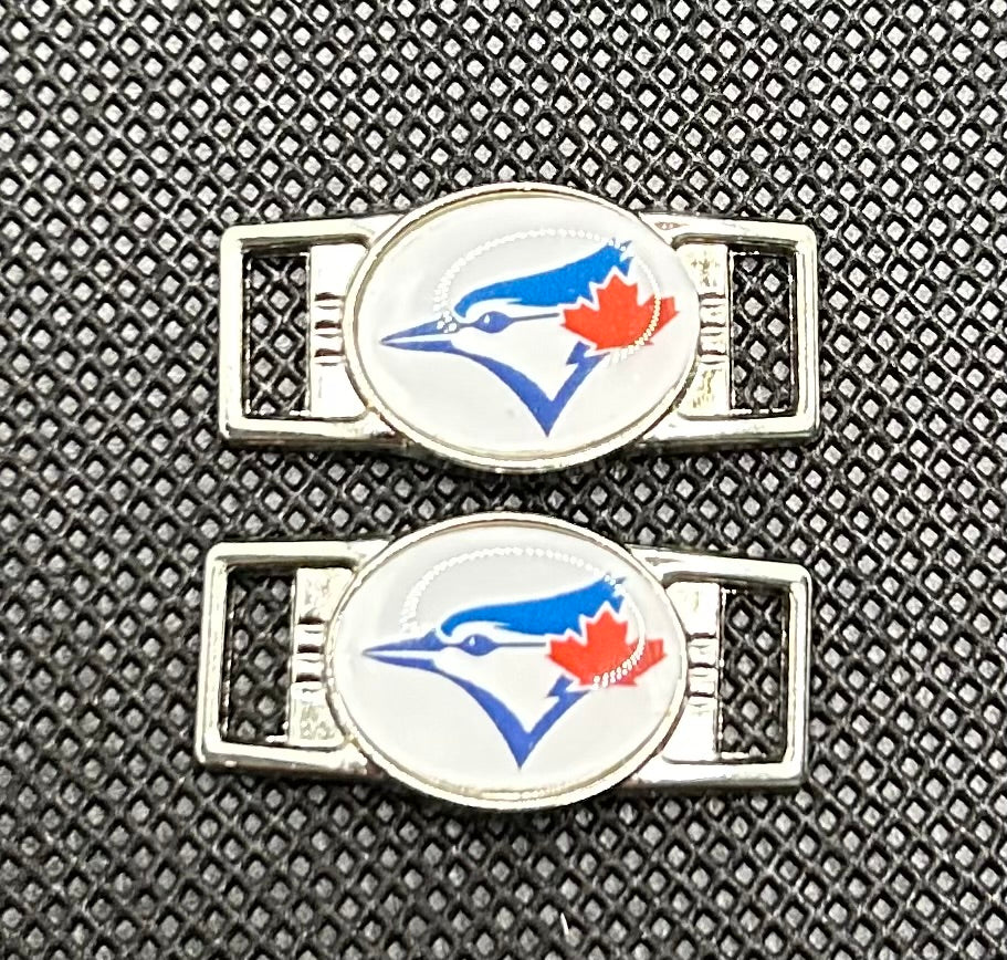 Toronto Bluejays Inspired Paracord/Shoelace Charms (Set of 2)