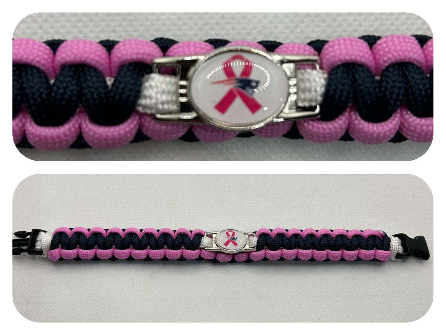 New England Patriots Inspired BCA Paracord/Survival Bracelet