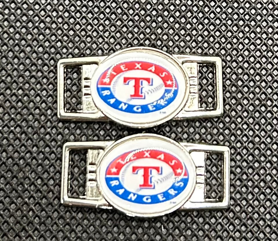 Texas Rangers Inspired Paracord/Shoelace Charms (Set of 2)
