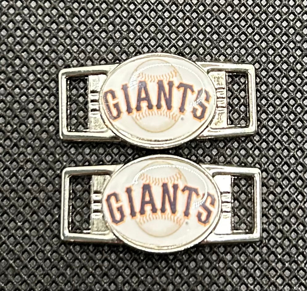 San Francisco Giants Inspired Paracord/Shoelace Charms (Set of 2)