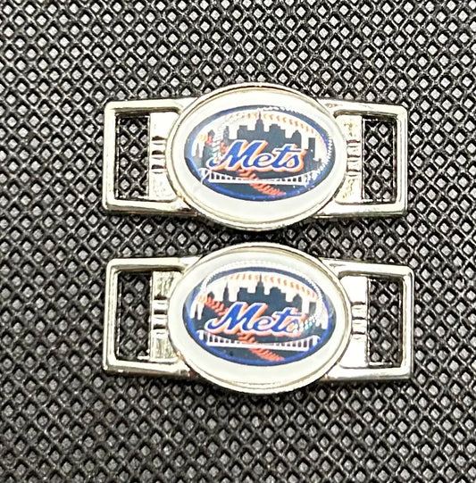 New York Mets Inspired Paracord/Shoelace Charms (Set of 2)