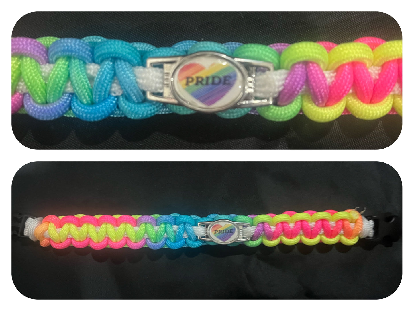 Pride Paracord/Survival Bracelet