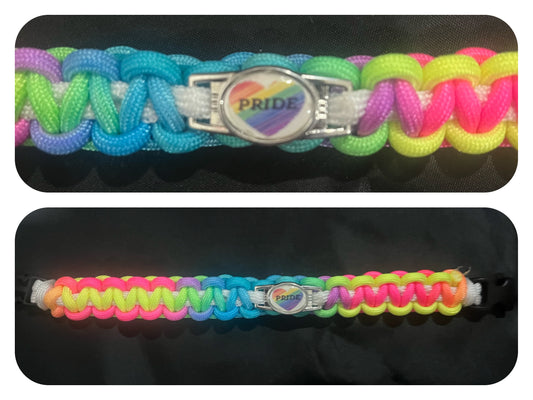 Pride Paracord/Survival Bracelet