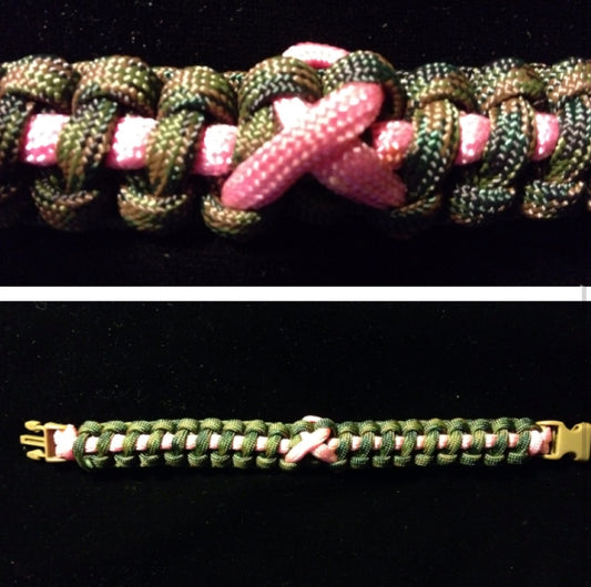 Camo BCA Paracord/Survival Bracelet