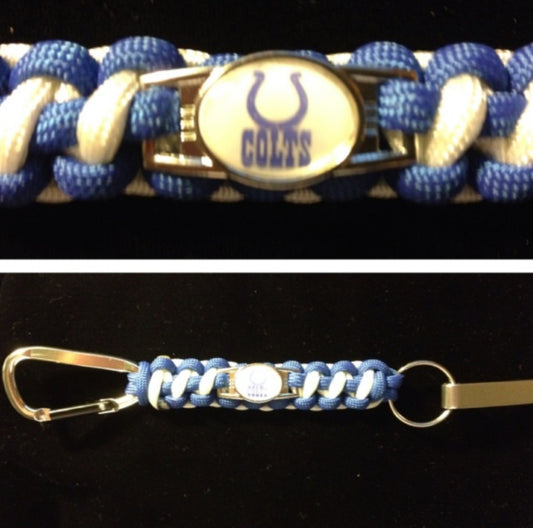 Indianapolis Colts Inspired Survival Keychain
